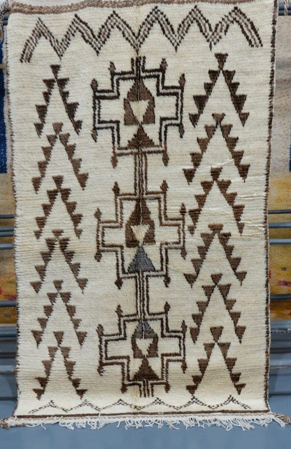 Buy Moroccan berber carpet 6.33 ft x  3.77 ft
