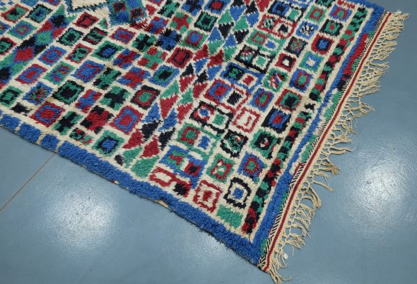 Handmade Colored Azilal rug 8.66 ft x 4.65 ft - Azilal rugs