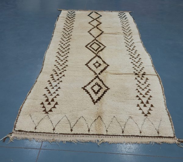 Beni ourain rug 10.76 ft x 3.9 ft