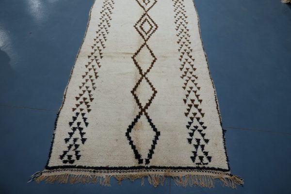 Beni ourain rug 10.76 ft x 3.9 ft