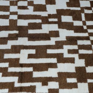 Moroccan berber carpet 6.03 ft x 4.82 ft