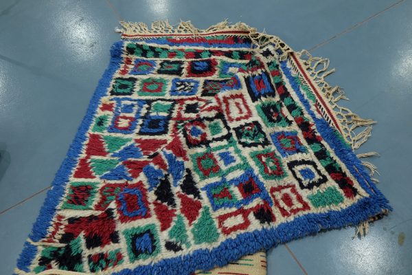 Handmade Colored Azilal rug 8.66 ft x 4.65 ft - Azilal rugs