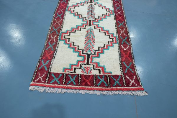 Buy Colored Azilal rug, 9.41 ft x 4.13 ft