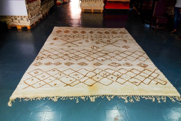 Beautiful Azilal Rug 11.48 ft x 8.85 ft from Morocco