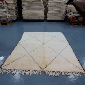 Antique Azilal rug 8.39 ft x 4.69 ft