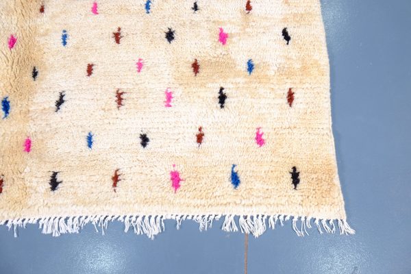 100% Wool Azilal rug 7.34 ft x 4.92 ft