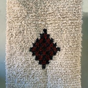 Small beni ourain rug, 4.65 ft x 2.29 ft