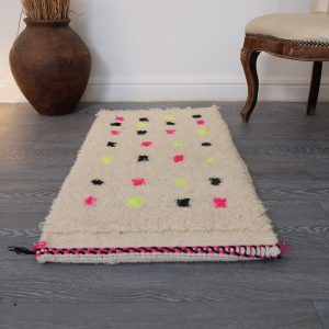 Moroccan Beni ourain Rug 3.28ft x 1.64ft