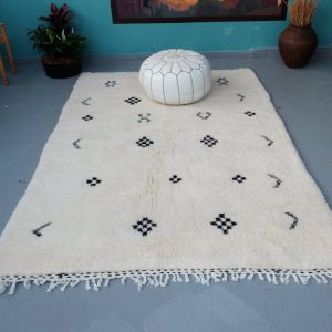 Beni ourain rug, 7.48 ft x 5.08 ft