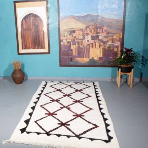 Beni ourain rug 8.62 ft x 4.56 ft
