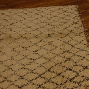 Authentic Beni ourain rug, 10.6x5.9 ft