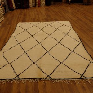 Authentic Beni ourain rug, 11.38 ft x 6.5 ft