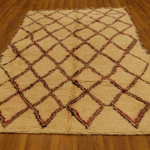 Authentic Beni ourain rug, 11 x5.9 ft
