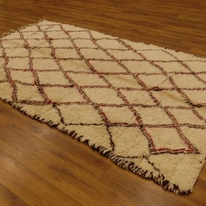Authentic Beni ourain rug, 11 x5.9 ft