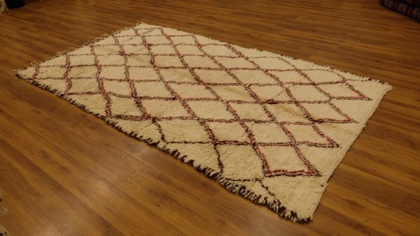 Authentic Beni ourain rug, 11 x5.9 ft