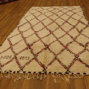 Authentic Beni ourain rug, 11 x5.9 ft