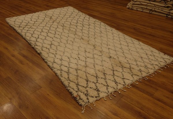 Authentic Beni ourain rug, 10.6x5.9 ft