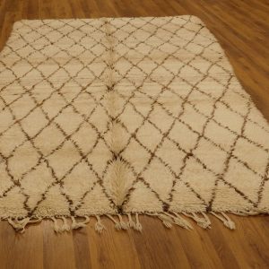 Authentic Beni ourain rug, 10.99 ft x 5.9 ft