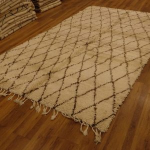 Authentic Beni ourain rug, 10.99 ft x 5.9 ft