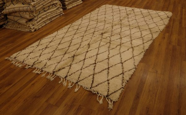 Authentic Beni ourain rug, 10.99 ft x 5.9 ft