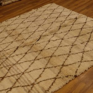 Authentic Beni ourain rug, 10.99 ft x 5.9 ft