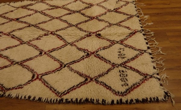 Authentic Beni ourain rug, 11 x5.9 ft