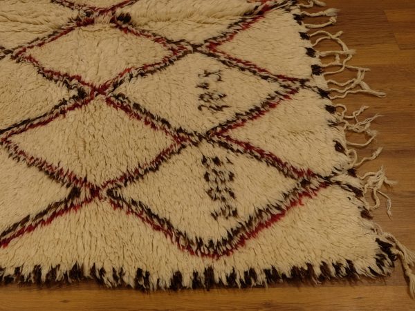 Authentic Beni ourain rug, 11 x5.9 ft