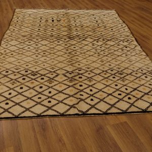 Authentic Beni ourain rug, 9.9x6.5 ft