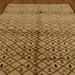 Authentic Beni ourain rug, 9.9x6.5 ft