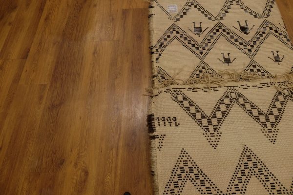 Moroccan Beni Ourain rug 11.4 ft x 5.5 ft, Beni Ourain Handmade Rug, Beni Ourain rug, Moroccan Old Vintage Wool, Berber rug, Vintage rug