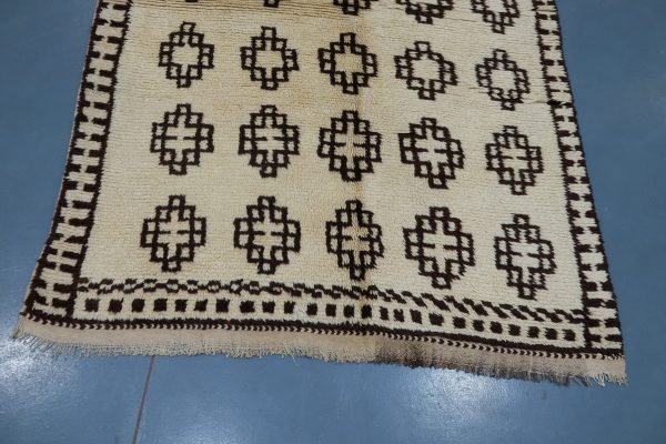 Moroccan berber carpet 9.05 ft x 4.33 ft, Moroccan Rug, Beni Ourain Azilal Rug, Moroccan Carpet, Wool