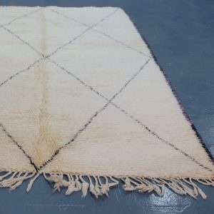 Moroccan berber carpet | Moroccan Rug 9x6 | Beni ourain Rugs | Custom Moroccan Rug | Beni Ourain  carpet| Berber Rug  | Moroccan Rug