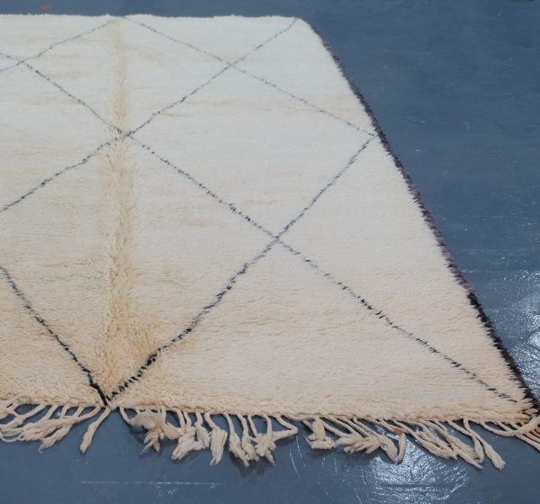 Moroccan berber carpet | Moroccan Rug 9x6 | Beni ourain Rugs | Custom Moroccan Rug | Beni Ourain  carpet| Berber Rug  | Moroccan Rug