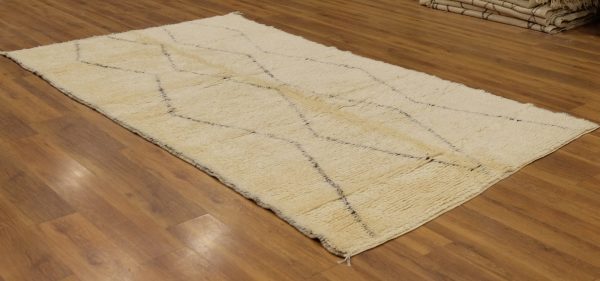 Authentic Moroccan rug : beni ourain rug 10.8 ft x 6 ft, Moroccan carpets ,beni ourain Rugs