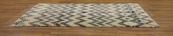 Moroccan Beni Ourain rug 11.4 ft x 5.5 ft, Beni Ourain Handmade Rug, Beni Ourain rug, Moroccan Old Vintage Wool, Berber rug, Vintage rug