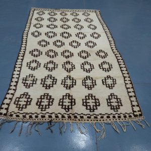 Moroccan berber carpet 9.05 ft x 4.33 ft, Moroccan Rug, Beni Ourain Azilal Rug, Moroccan Carpet, Wool