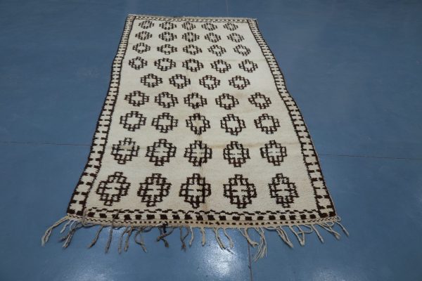 Moroccan berber carpet 9.05 ft x 4.33 ft, Moroccan Rug, Beni Ourain Azilal Rug, Moroccan Carpet, Wool