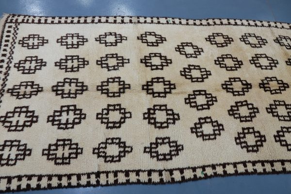 Moroccan berber carpet 9.05 ft x 4.33 ft, Moroccan Rug, Beni Ourain Azilal Rug, Moroccan Carpet, Wool