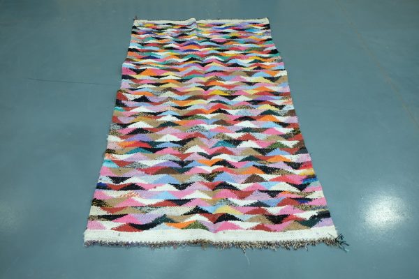 30% off  Handmade Kilim Boucherouite rug, 6.45 ft x 3 ft