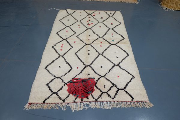 Handmade Azilal rug, 7.61 ft x 4.62 ft