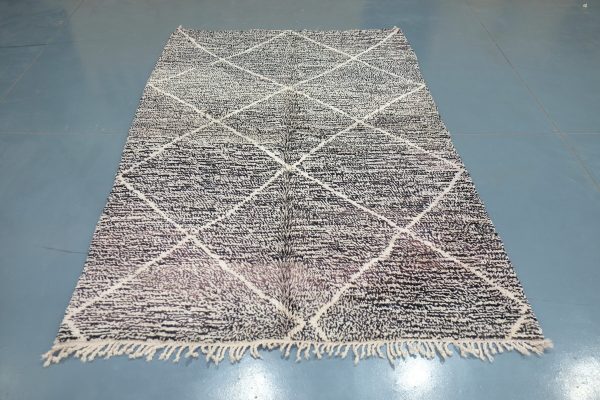 Small Colored Azilal rug, 7.97 ft x 5.37 ft