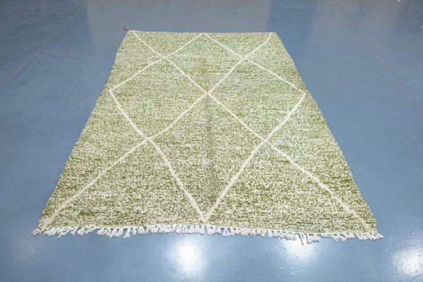 Small Colored Azilal rug, 7.34 ft x 5.01 ft