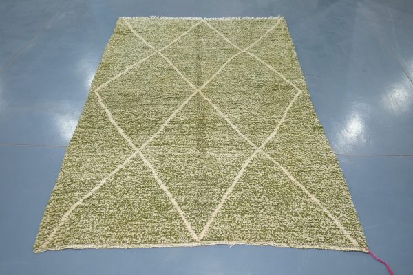 Small Colored Azilal rug, 7.34 ft x 5.01 ft
