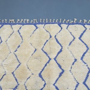 Blue Azilal rug, 8.52 ft x 5.34 ft