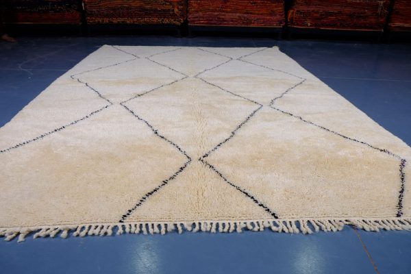 Moroccan Azilal rug, 9.84 ft x 6.72 ft , Handmade Azilal rug Art Deco, Wool rug from Morocco, Handmade Berber Rug, Abstract area rug