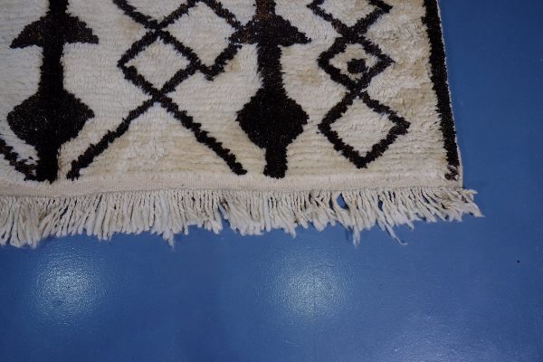 Handmade Azilal rug, 7.77 ft x 4.82 ft, Art Deco Rug, Wool Moroccan rug, Handmade Berber Rug, Abstract Berber Rug from Morocco