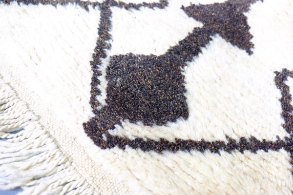Handmade Azilal rug, 7.77 ft x 4.82 ft, Art Deco Rug, Wool Moroccan rug, Handmade Berber Rug, Abstract Berber Rug from Morocco