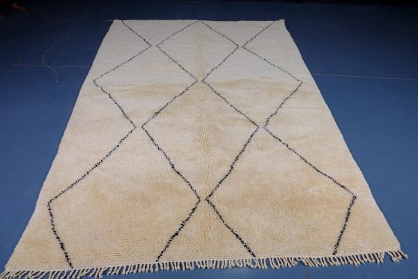 Moroccan Azilal rug, 9.84 ft x 6.72 ft , Handmade Azilal rug Art Deco, Wool rug from Morocco, Handmade Berber Rug, Abstract area rug