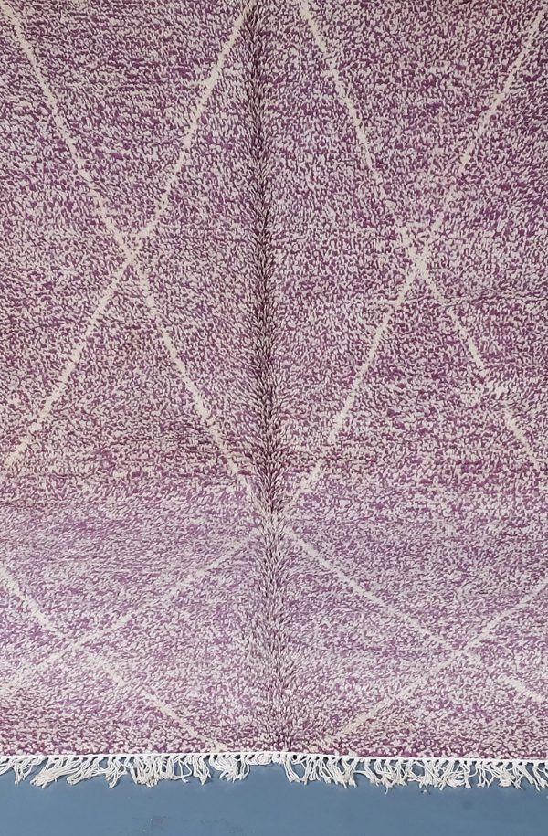 Beni Ourain Pink rug 7.97 ft x 4.72 ft