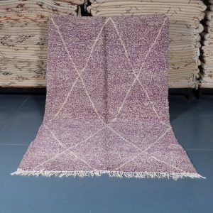 Beni Ourain Pink rug 7.97 ft x 4.72 ft